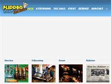 Tablet Screenshot of flipperdoktorn.se